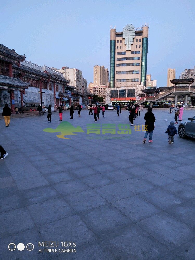 海云庵广场又跳起了广场舞-青青岛社区